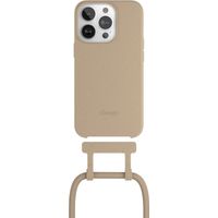 Change 2 in 1 Bio Case - geschikt voor iPhone 14 Pro Max - afneembaar nekkoord - duurzaam - eco vri