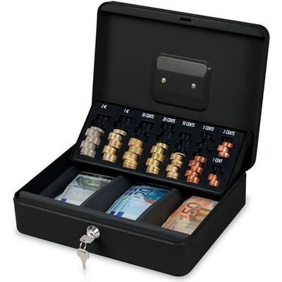 Foto van Kreator KRT691301 Geldkist - 300 x 240 x 90 mm - (Eurosysteem)