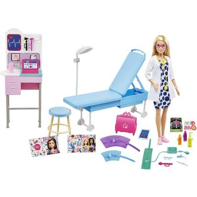 Afbeelding van Barbie You Can Be Anything - Dokterspraktijk - Barbiepop
