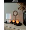 Afbeelding van Lucide WOOLLY Tafellamp - Ø 16 cm - 1xE14 - Beige