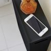 Afbeelding van Grote toiletrol houder metaal en hout - Yamazaki