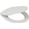 Afbeelding van Plieger Start Toiletbril – Wc Bril Wit Thermoplast – Wc Brillen met Deksel – Kunststof Bevestiging