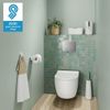 Afbeelding van Tiger Tess - Toiletrolhouder zonder klep - Wit