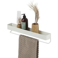 Sealskin Brix Wandrek met handdoekrek 55 cm Wit