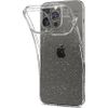 Afbeelding van Spigen Liquid Crystal Glitter TPU met Air Cushion hoesje voor iPhone 13 Pro Max - transparant