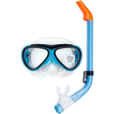 Afbeelding van Waimea Duikmasker met Snorkel - Junior - Blauw