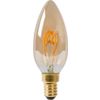 Afbeelding van Lucide C35 Filament lamp - Ø 3,5 cm - LED Dimb. - E14 - 1x3W 2200K - Amber