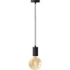 Afbeelding van Calex Retro Pendellamp - Industrieel Hanglamp - E27 Fitting - Zwart - Excl. lichtbron
