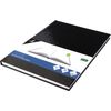 Afbeelding van Kangaro dummyboek - A4 - zwart - 160 blanco pagina's - hard cover - K-5564