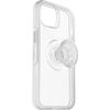 Afbeelding van Otterbox - Otter+Pop Symmetry hoesje Clear - Geschikt voor de iPhone 14 - Transparant