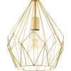 Afbeelding van EGLO Carlton Hanglamp - E27 - Ø 31 cm - Goud