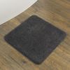 Afbeelding van Sealskin Angora Badmat 60x60 cm - Polyester - Donkergrijs