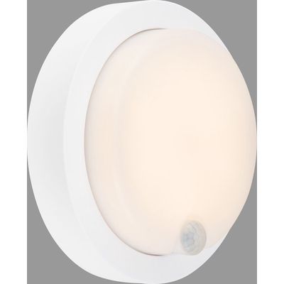 Afbeelding van BRILONER - PULA - LED-buitenwandlamp op batterijen, sensor,
