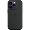 Afbeelding van Apple Silicone Backcover MagSafe iPhone 14 Pro hoesje - Middernacht