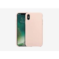 XQISIT Silicone case - zwart - voor Apple iPhone 14 Plus