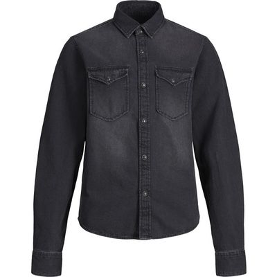 Afbeelding van JACK&JONES JUNIOR JJESHERIDAN SHIRT L/S NOOS JNR Jongens overhemd - Maat 140