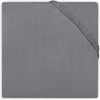 Afbeelding van Jollein Baby Hoeslaken Ledikant Katoen 60x120cm - Dark Grey
