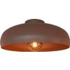 Afbeelding van EGLO Mogano Plafondlamp - E27 - Ø 40 cm - Mokka