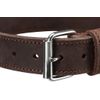 Afbeelding van Trixie Halsband Hond Rustic Vetleer Donkerbruin