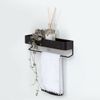 Afbeelding van Sealskin Brix - Wandrek met handdoekrek 35 cm - Zwart