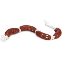 Beeztees Worstjes+Touw - Hondenspeelgoed - Vinyl - 65x5,5x3,5 cm