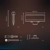 Afbeelding van Calex Smart Outdoor 24v Tuinverlichting - Set van 3 Padverlichting - Slimme Grondspot - RGB en Warm 