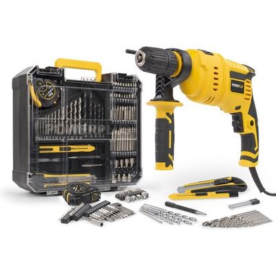 Afbeelding van Powerplus klopboormachine POWX0265 - 800W , inclusief 78 acc.