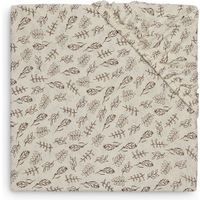 Jollein Baby Hoeslaken Boxmatras Jersey 75x95cm - Meadow - Chestnut