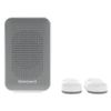 Afbeelding van Honeywell DC313NFB - Draadloze deurbelset met 2 deurdrukkers - Wit