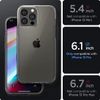 Afbeelding van Spigen Ultra Hybrid PU en TPU Air Cushion hoesje voor iPhone 13 Pro - transparant