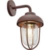 Afbeelding van TRIO DUERO - Wandlamp - Roestkleur - E27 - Buitenlamp