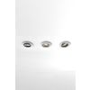 Afbeelding van Calex Slimme Inbouwspots - Set van 3 stuks - Smart LED Downlight Dimbaar - Kantelbaar - Warm Wit Li