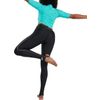 Afbeelding van Speedo Swim Trouser Badpak Dames - Zwart / Wit - Maat 38