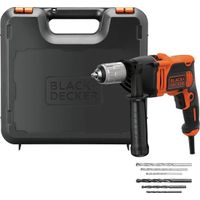 BLACK+DECKER BEH850K-QS Klopboormachine - 850W - 1 snelheid - incl. koffer en boren