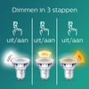 Afbeelding van Philips LED Spot SceneSwitch - 50 W - GU10 - warmwit licht
