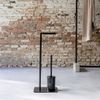 Afbeelding van Sealskin Tube - Toiletbutler - Toiletrolhouder - Toiletborstel met houder - Reserverolhouder - vrij