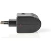 Afbeelding van Stopcontact-Adapter - Type C (CEE 7/16) - 100 - 240 V AC 50/60 Hz - 12 V DC - 6 W - Netvoeding - 0.