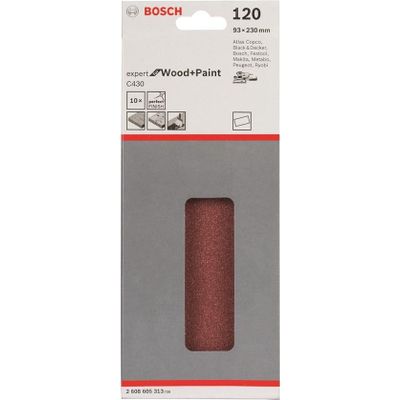 Afbeelding van Bosch - 10-delige schuurbladset 93 x 230 mm, 40