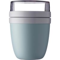 Mepal – Lunchpot Ellipse – Praktische muesli beker to go – Nordic green – Geschikt voor vriezer, ma