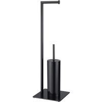 Sealskin Tube - Toiletbutler - Toiletrolhouder - Toiletborstel met houder - vrijstaand - Zwart