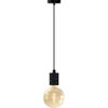 Afbeelding van Calex Retro Pendel - Industrieel Hanglamp - E27 Fitting - Zwart - Excl. lichtbron