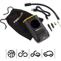 Powerplus POWX1710 Luchtpomp - 8V - 4 mondstukken