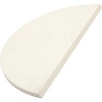 Big Green Egg - XL - Baking Stone - Pizzasteen - Halve Maan