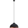 Afbeelding van EGLO Truro 2 Hanglamp - Ø 37 cm - Zwart/Koper