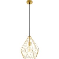 EGLO Carlton Hanglamp - E27 - Ø 31 cm - Goud