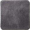 Afbeelding van Sealskin Angora Badmat 60x60 cm - Polyester - Donkergrijs