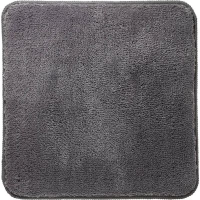 Afbeelding van Sealskin Angora Badmat 60x60 cm - Polyester - Donkergrijs
