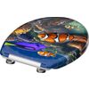 Afbeelding van SCHÜTTE WC-Bril 82372 SEA LIFE - Duroplast - Soft Close - Afklikbaar - RVS-Scharnieren - Decor - 3-z Afbeelding van SCHÜTTE WC-Bril 82372 SEA LIFE - Duroplast - Soft Close - Afklikbaar - RVS-Scharnieren - Decor - 3-z