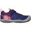 Afbeelding van Keen Knotch Peak Older Kids Wandelschoenen Blue Depths/Pink Peacock | Blauw | Mesh | Maat 37 | K102