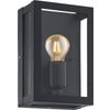 Afbeelding van EGLO Alamonte 1 Wandlamp Buiten - E27 - 26 cm - Zwart